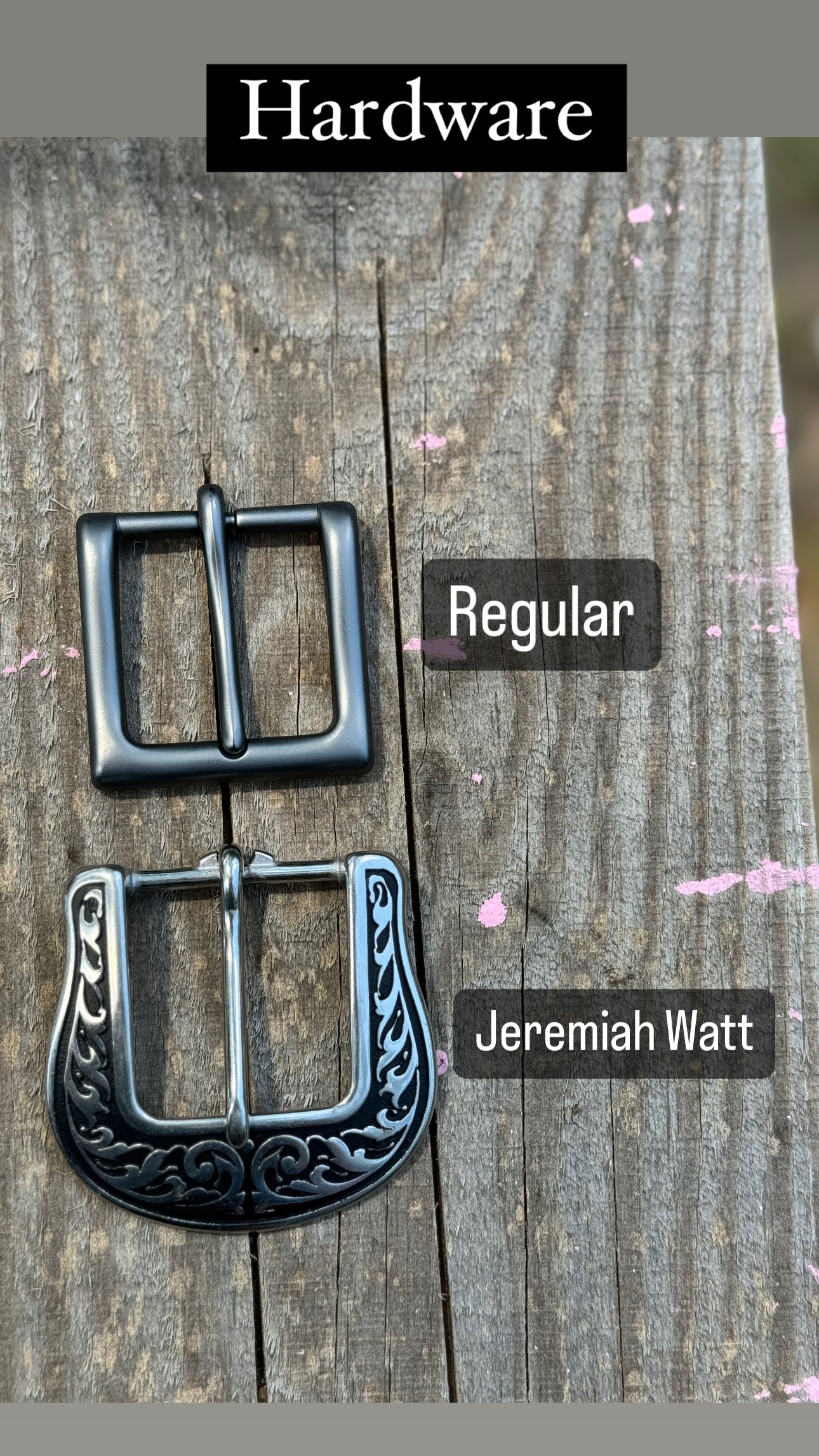Custom Roughout Belt