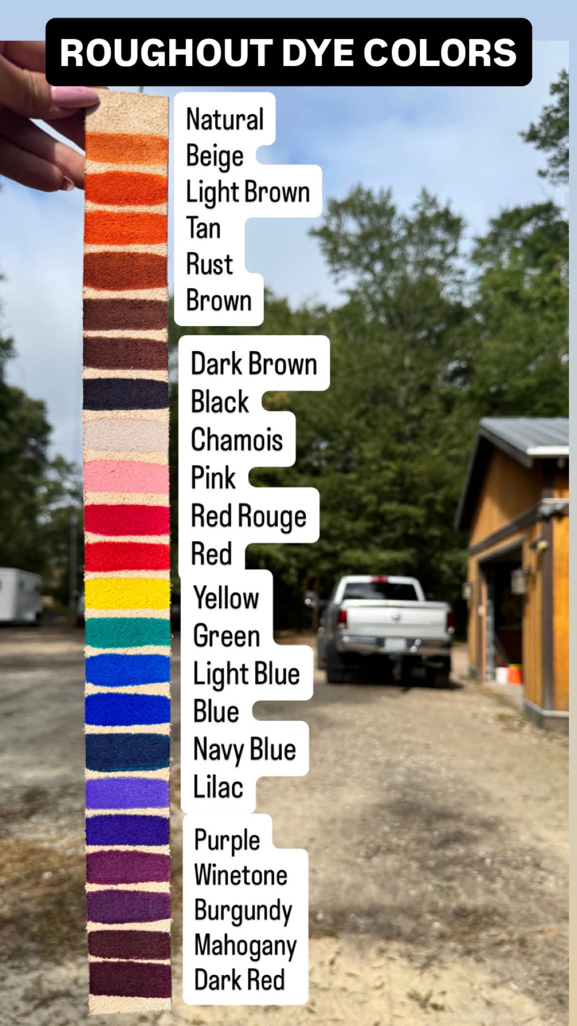 Custom Roughout Belt
