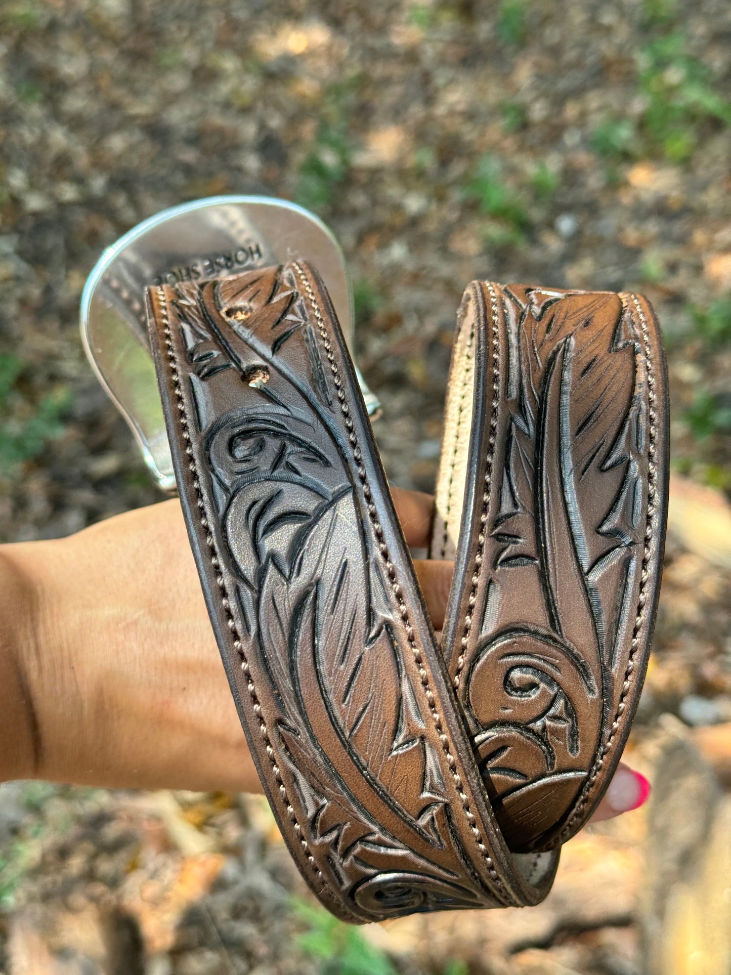 Custom Tooled Belt